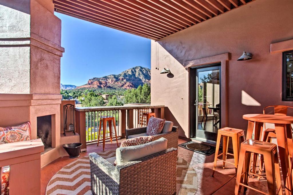 West Sedona House with Furnished Patio and Views!