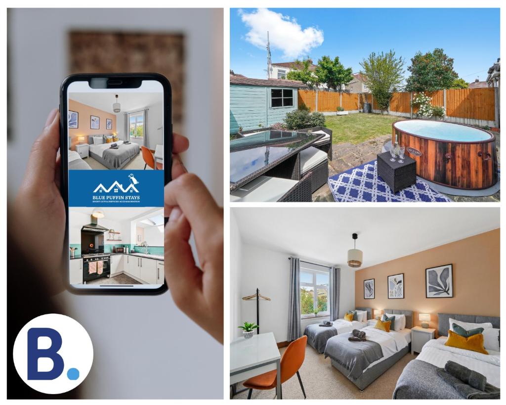 4 Bed Luxury Design House By Blue Puffin Stays with Hot tub