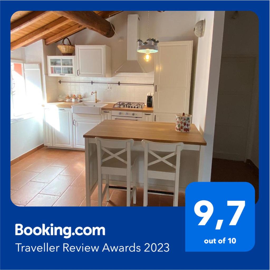 Appartamento con cortile privato e splendida vista