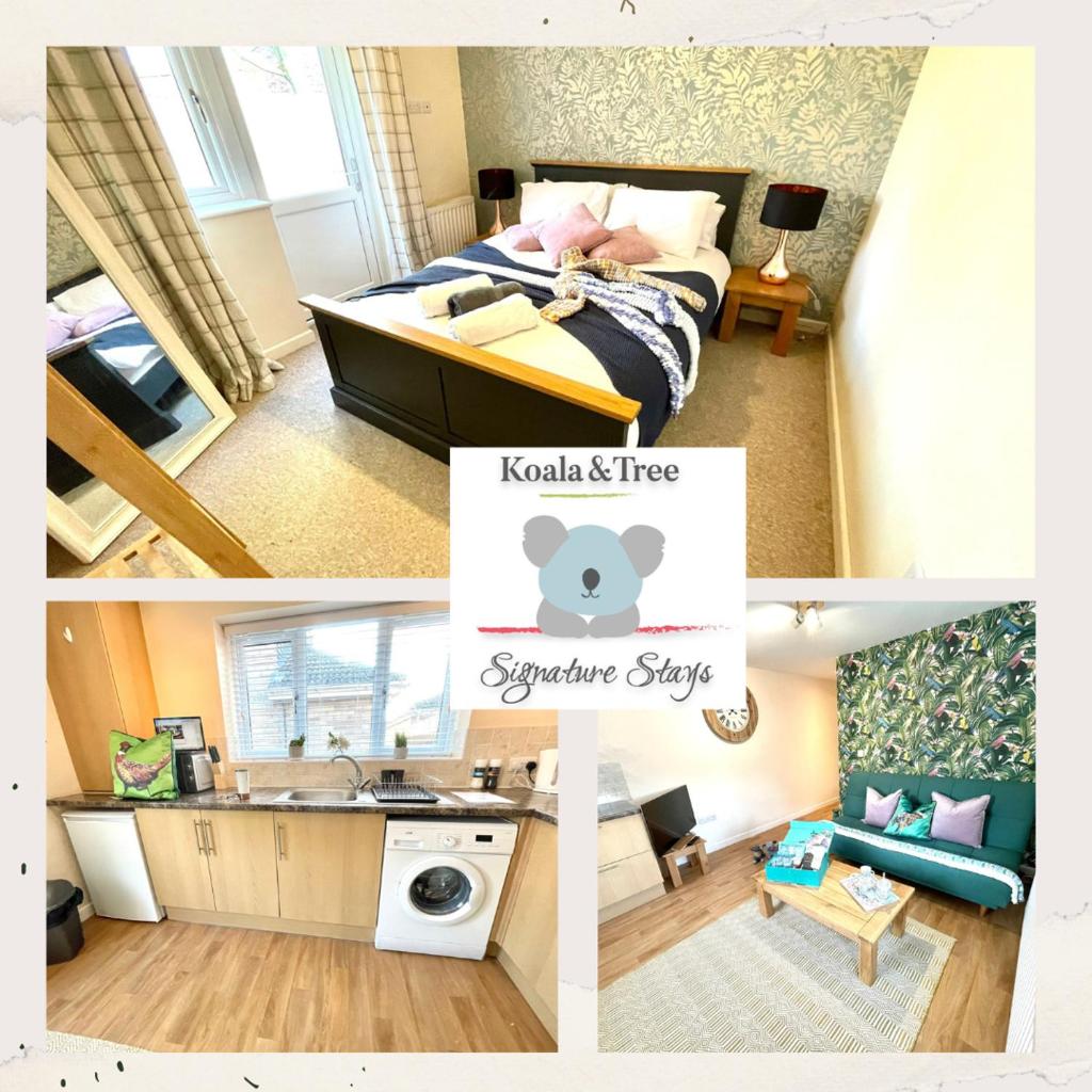 VIBRANT GARDEN ANNEX - SLEEPS 4 By Koala & Tree Short Lets & Serviced Accommodation