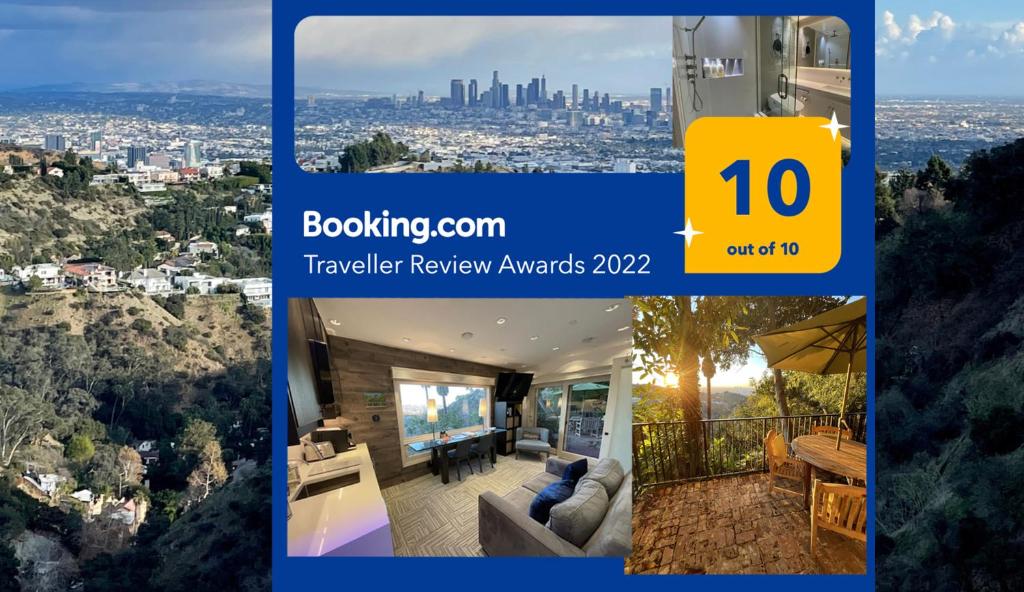 JETLINER VIEWS IN THE HOLLYWOOD HILLs