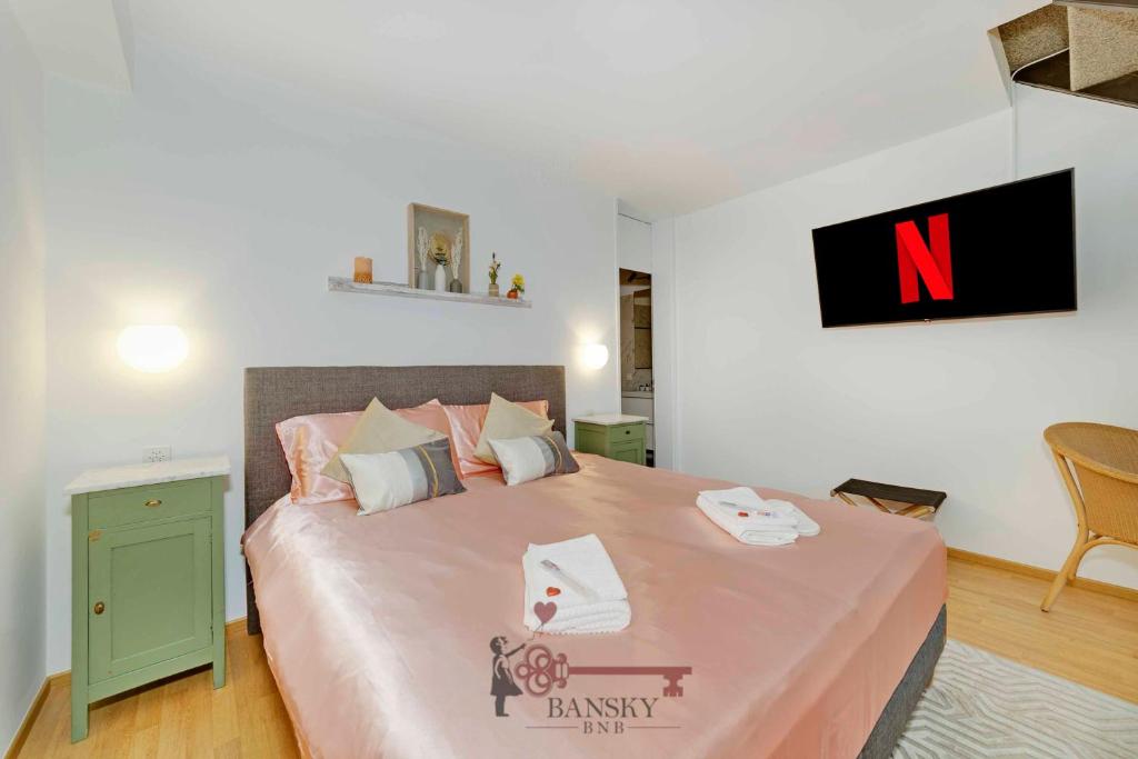 DUPLEX LOFT IN LUGANO CENTER with Garden