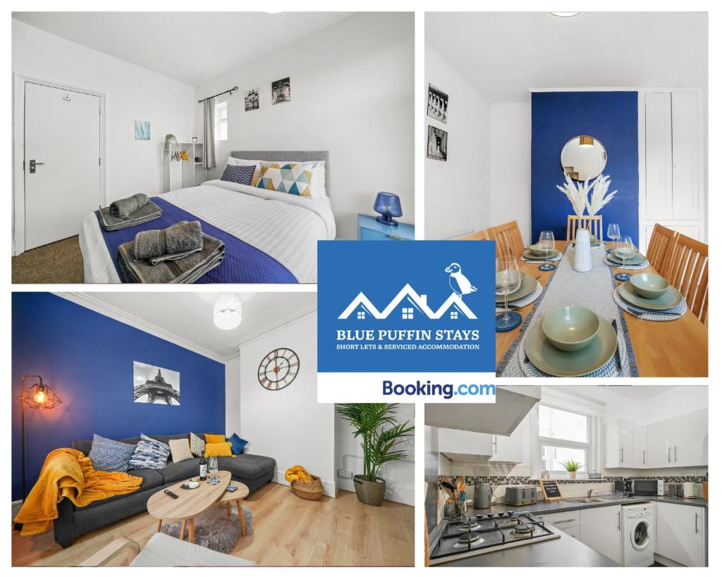 Spacious 3 Bed Townhouse in Southsea By Blue Puffin Stays - Pet Friendly & Parking