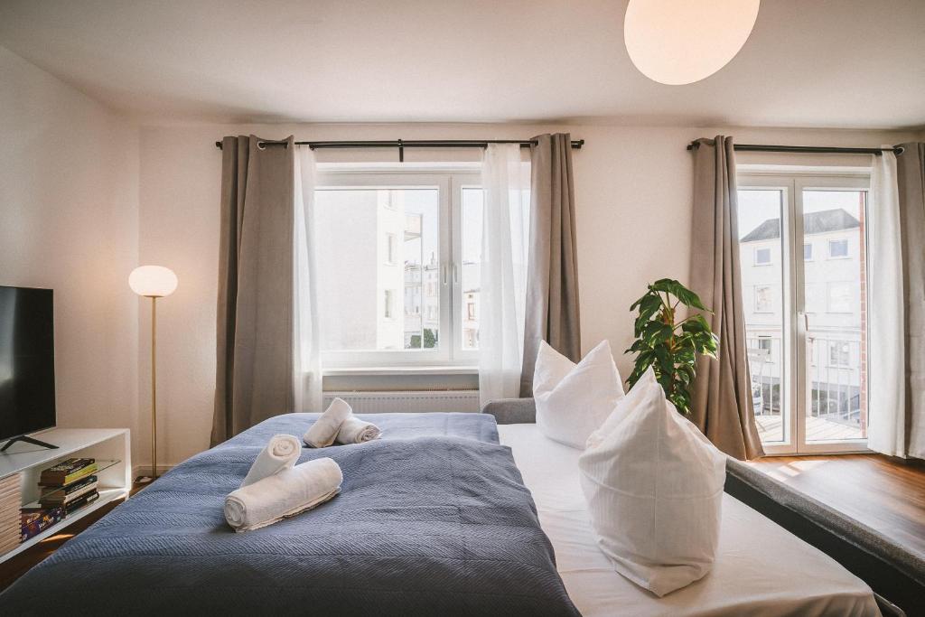Sadebo Apartments in Lübeck City with Terrace - Design - 1