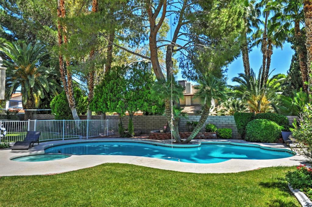 Las Vegas House with Pool and Hot Tub - 1 Mi to Strip!