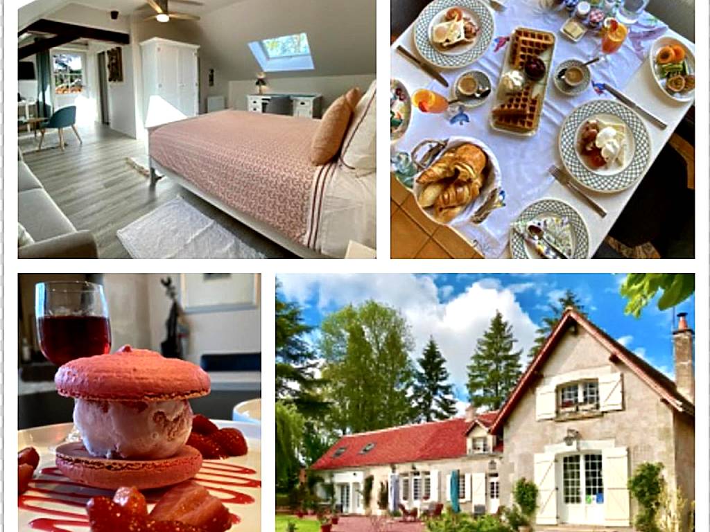 Sans Souci Bed and Breakfast with Restaurant (Luzillé)
