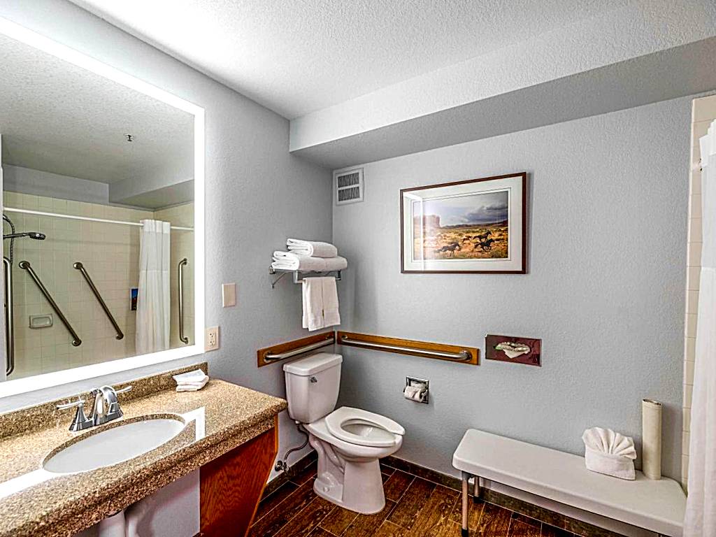 Arroyo Pinion Hotel: King Room with Roll in shower and Whirlpool Bath- Accessible/Non-Smoking (Sedona)