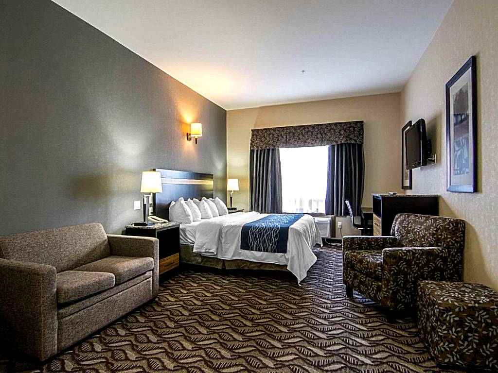 Comfort Inn & Suites Fort Saskatchewan: King Room with Spa Bath - Non-Smoking