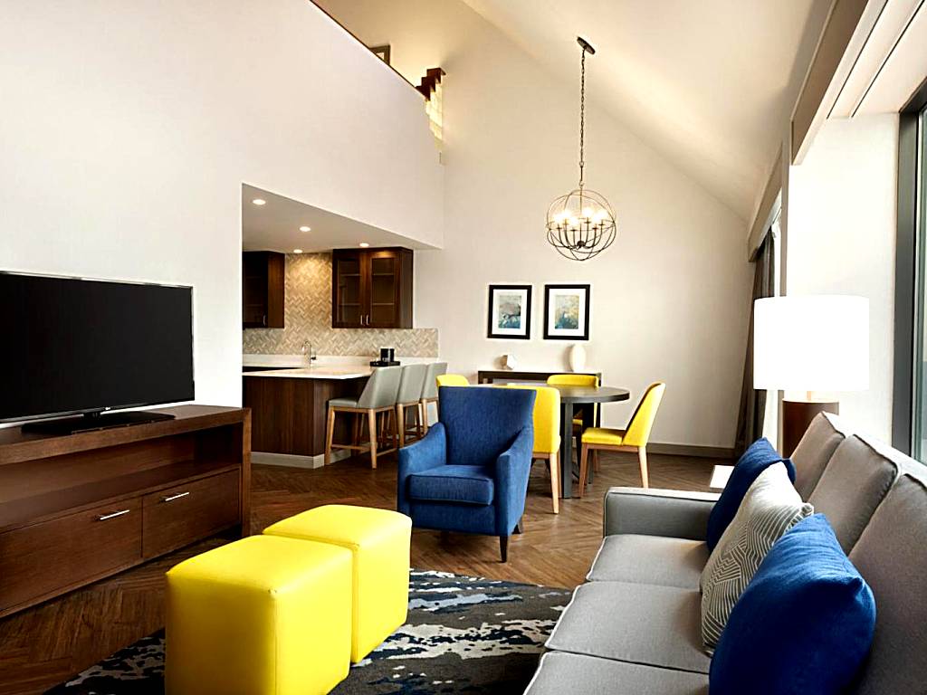 Embassy Suites by Hilton Indianapolis Downtown: One Bedroom Two-Level Suite (Indianapolis)