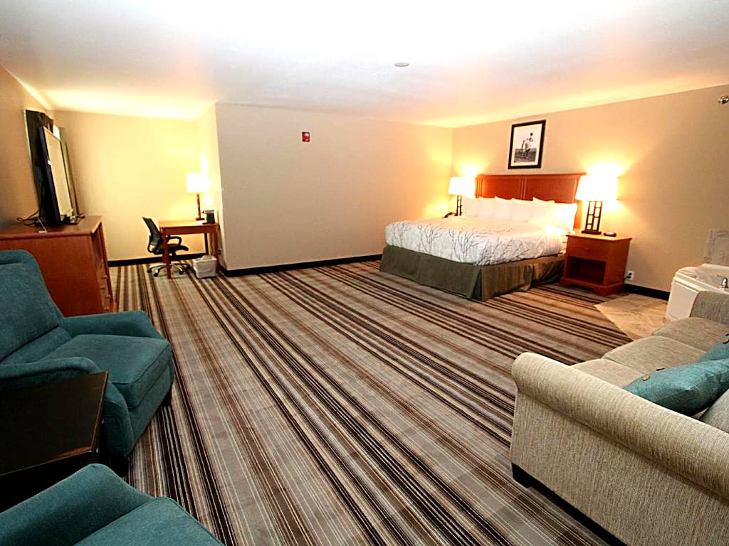 Bowman Lodge & Convention Center: King Suite with Spa Bath (Bowman)
