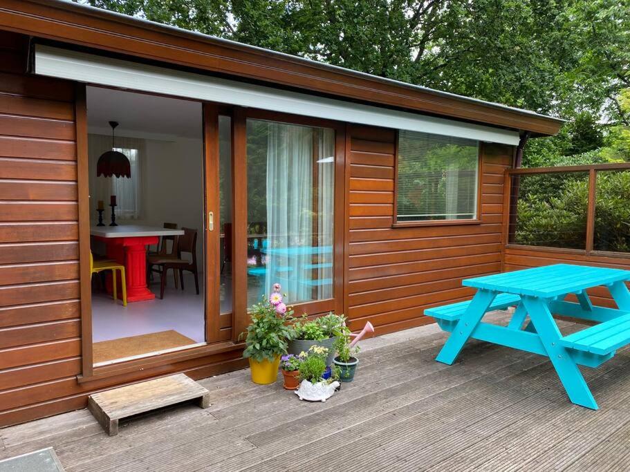 Kleurrijk huisje voor 5-personen op de Veluwe