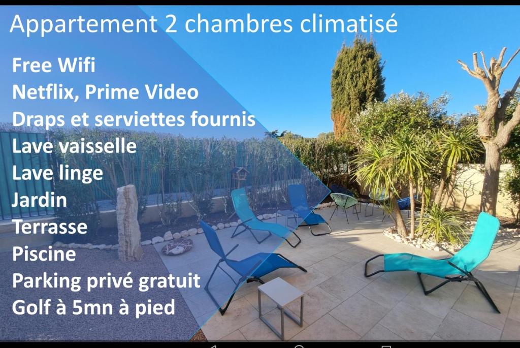 Cap Capistol Golf, appartement 2 chambres