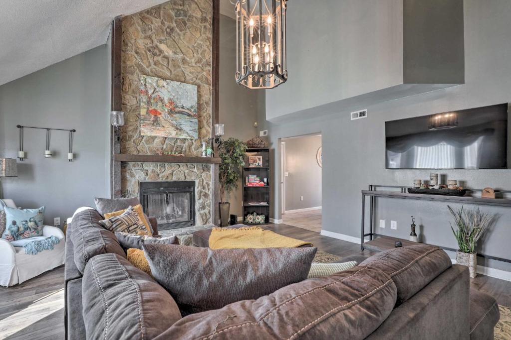 North Charleston Home with Fire Pit and Gazebo!