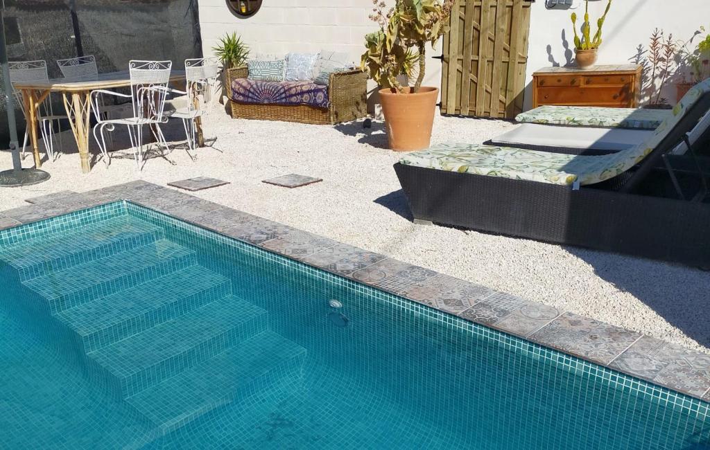 Casa Eline de Lujo Casco Antiguo Altea piscina privada y jardin