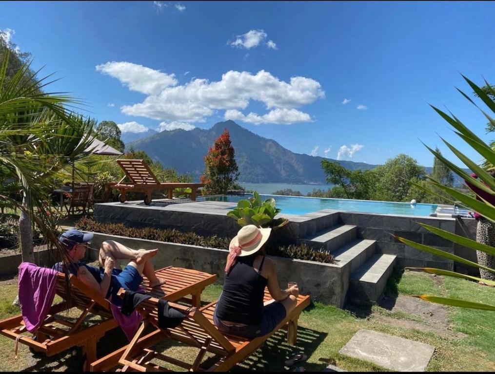 Batur lake view
