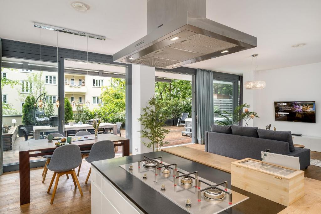 Comfort Quaters Terrasse und 112qm Offenem Wohnen