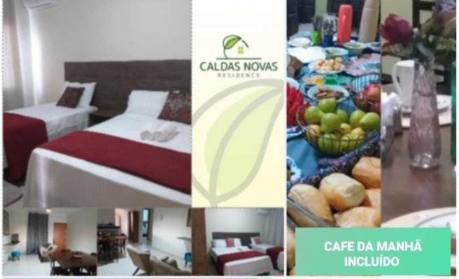 CALDAS NOVAS RESIDENCE - Inclui um ingresso por dia e por pessoa em Parque Aquático