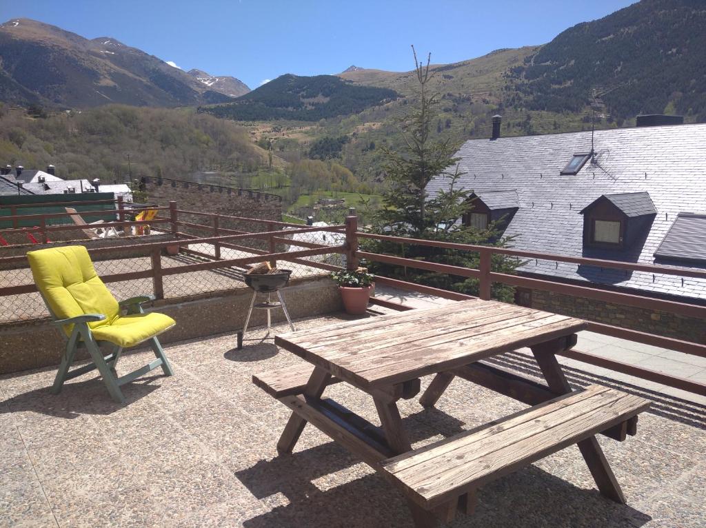 Apartamento con terraza y vistas panorámicas en Taüll