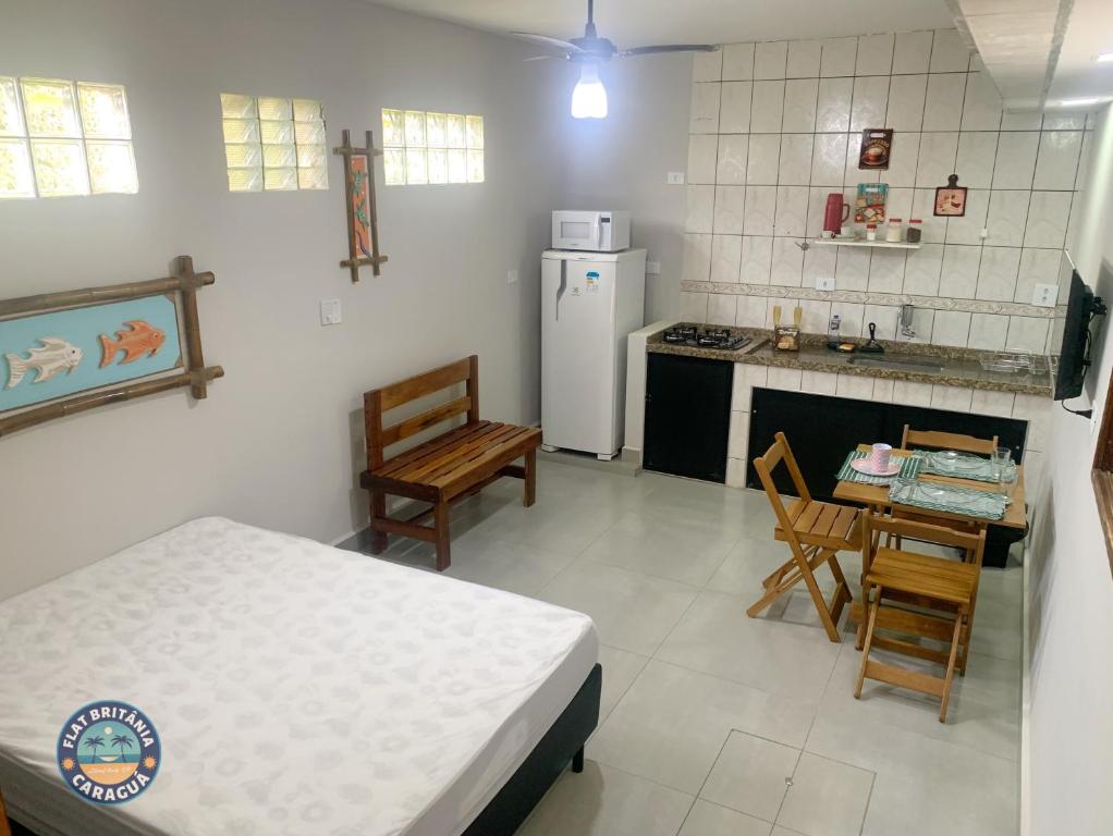 TOP Flat Novo Completo Com Ar Perto do Mar