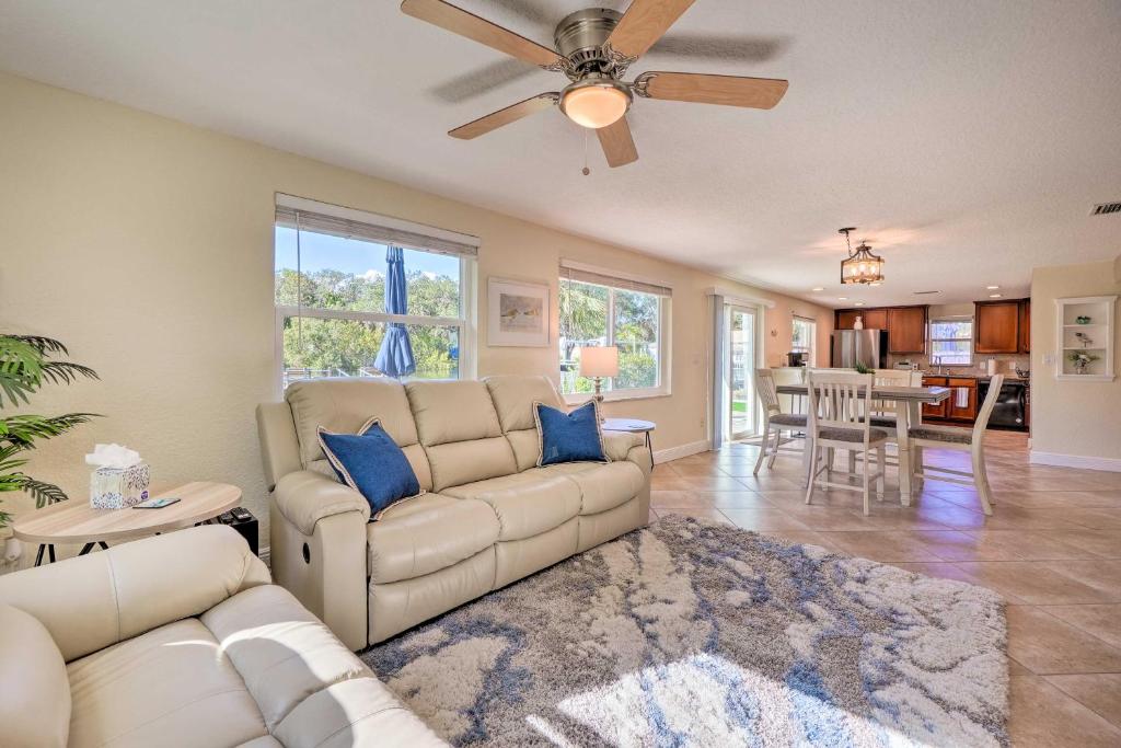 Riverfront Home with Putting Green and Boat Dock!