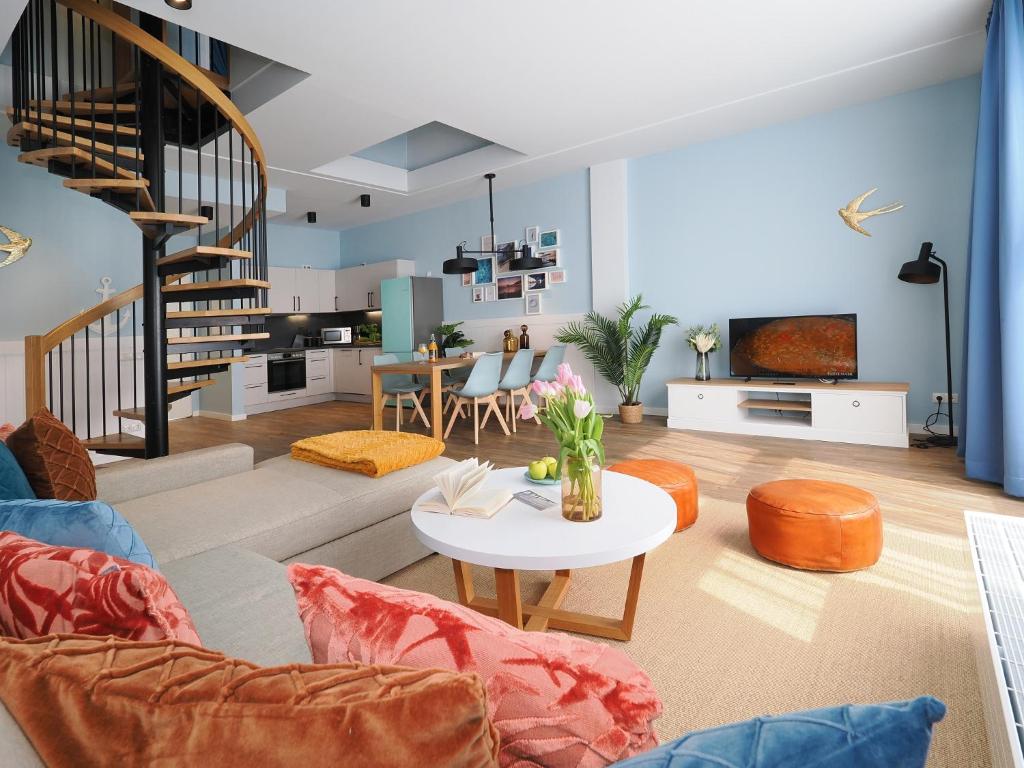 Seebrücke Heringsdorf - Appartement mit 2 Schlafzimmern und Balkon S6