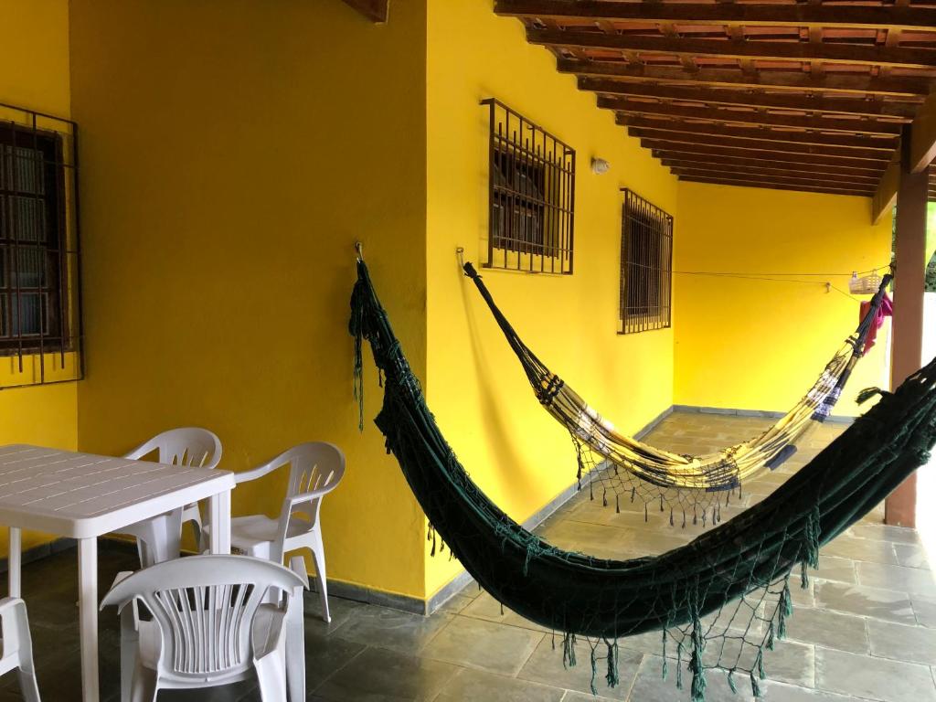 Casa em frente à praia Boracéia