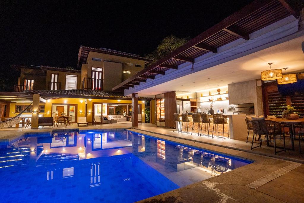 Quintas de Sauipe D10, Casa de 6 suítes com luxo e conforto
