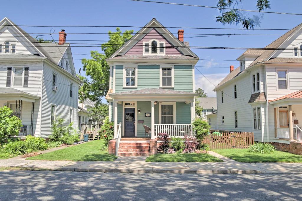 Historic Cambridge Home Near Choptank River!