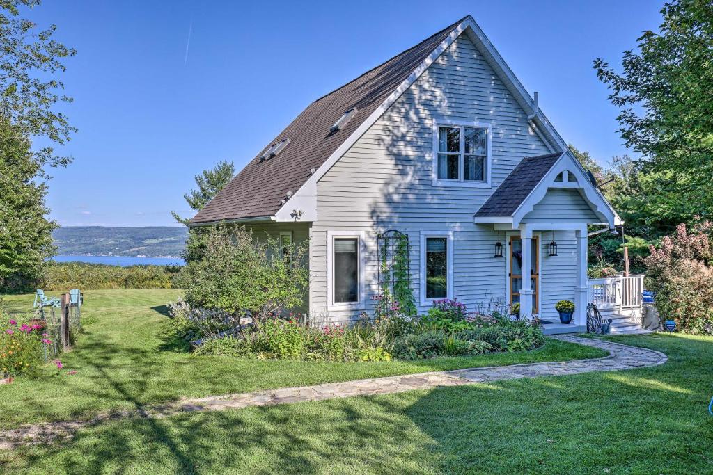 Charming Hammondsport Home with Lake Views and Pool!