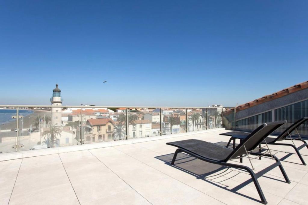Le Phare du Grau Appartement Standing Vue Mer Jacuzzi