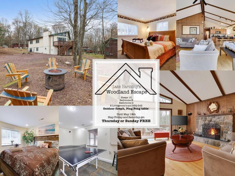 Woodland Escape-0.6Mile to Lake Beach Pet Friendly