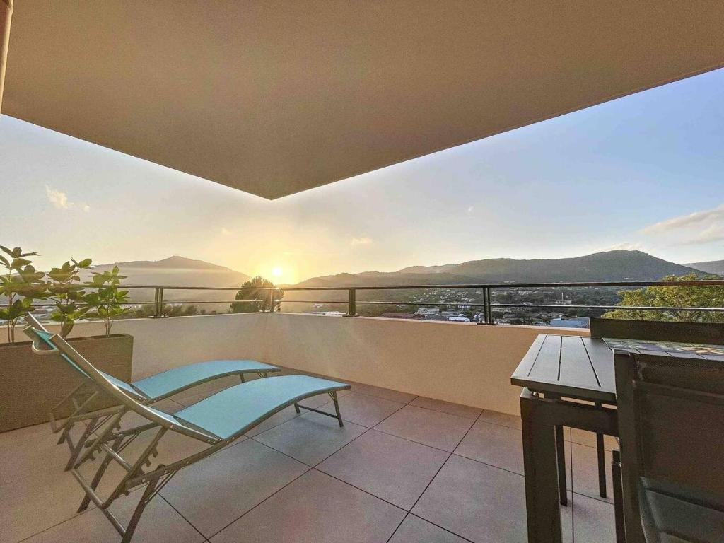 Appartement central avec très jolie vue