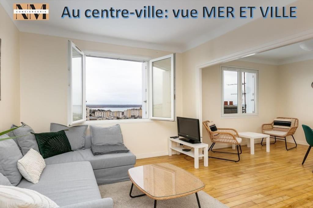 Vue mer / Jaurès-Centre-Ville / Appart Lumineux