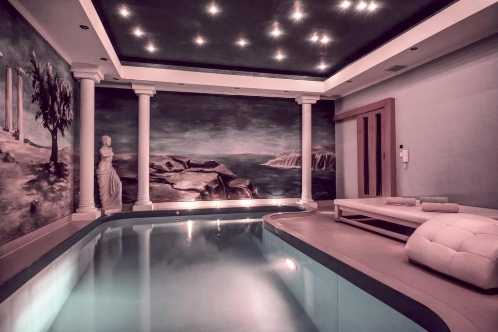 Wellness apartmán s vířivkou a saunou