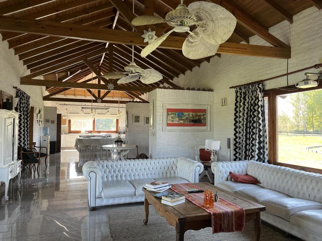 Casa de campo en club privado