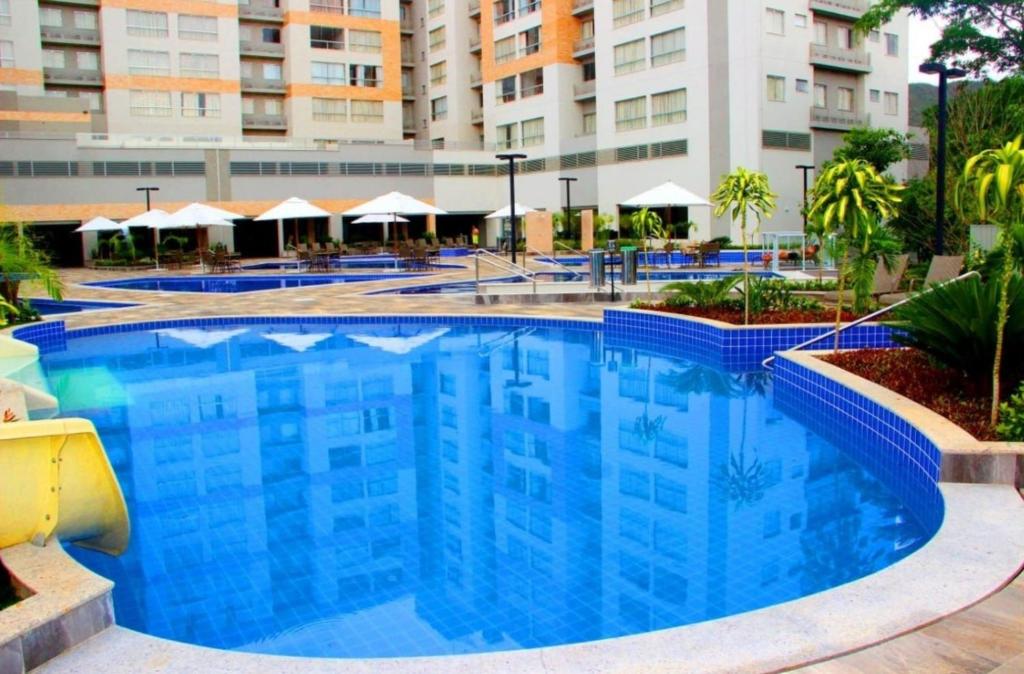 Hotel Park Veredas Flat325 -Vista Piscinas Acesso ao Rio ao lado do Hot Park