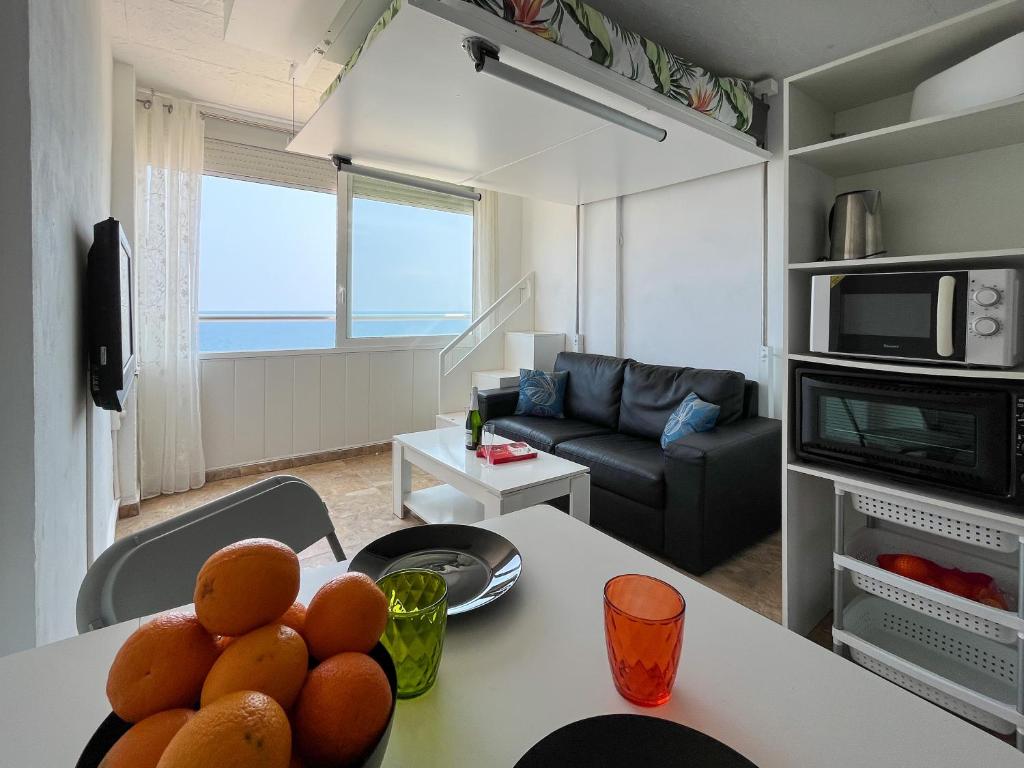 Estudio en primera línea de mar