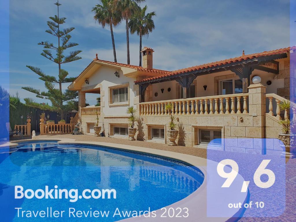 Villa Tres Palmeras muy cerca de Albir y Benidorm