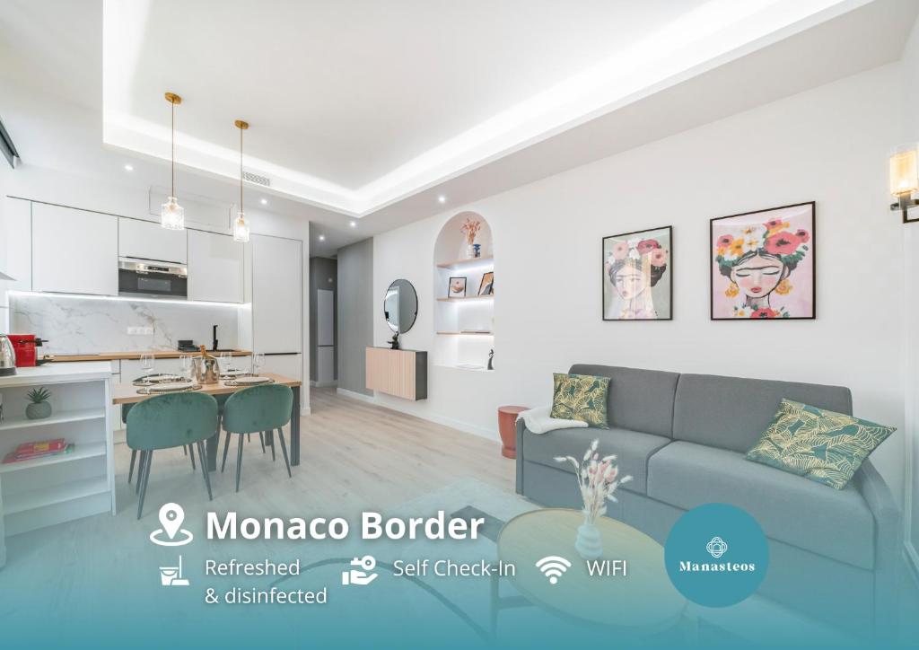 Villa Hélianthe, 2mn walk Monaco, Luxury