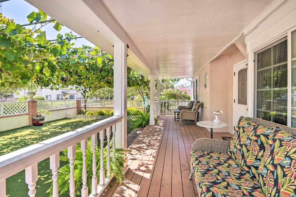 Pasadena Home with Grapevine Covered Porch!