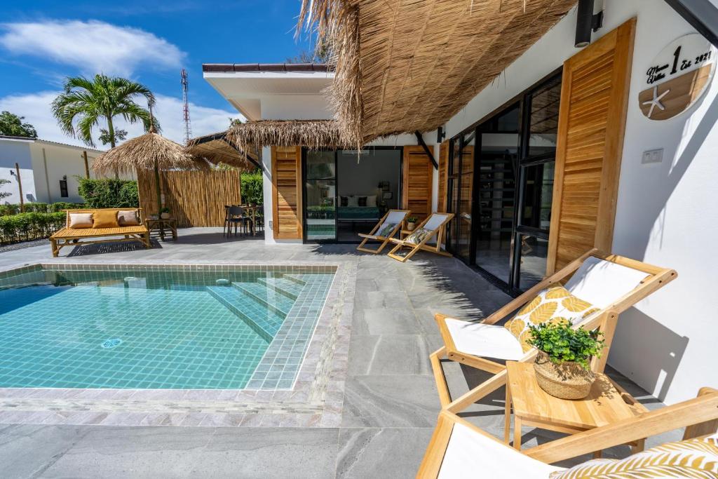Manao Pool Villa 1 - 5 mins walk to the beach