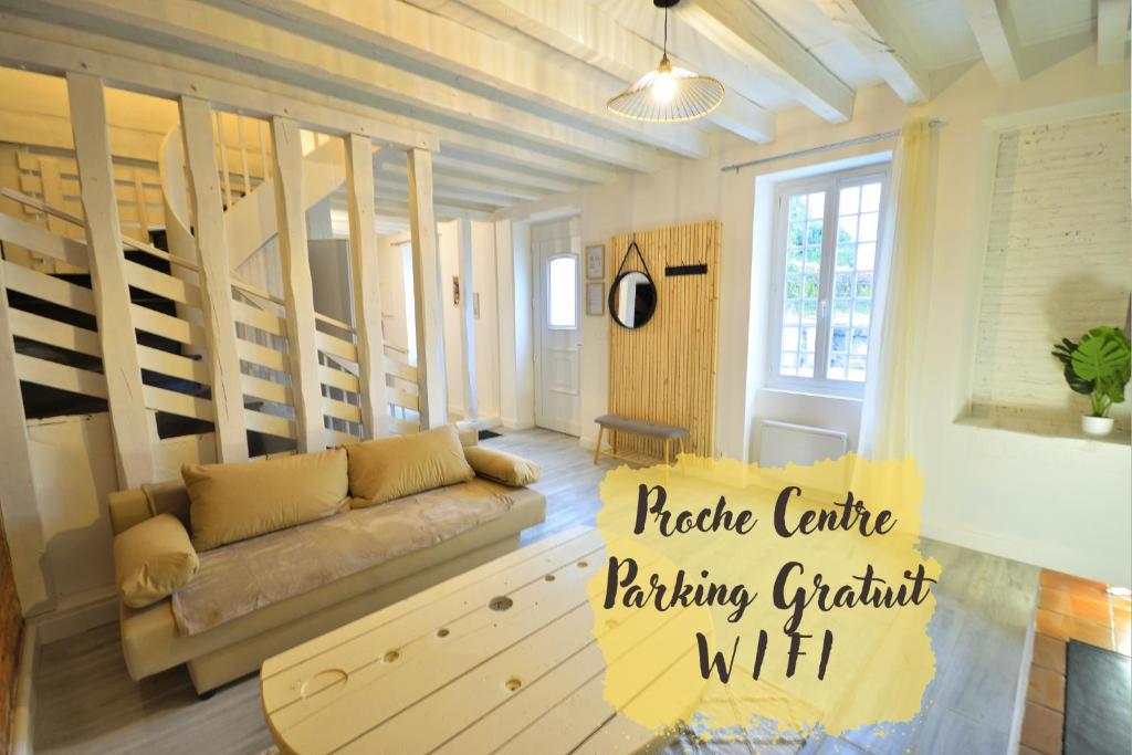 Maison proche centre * Wifi * Parking devant *