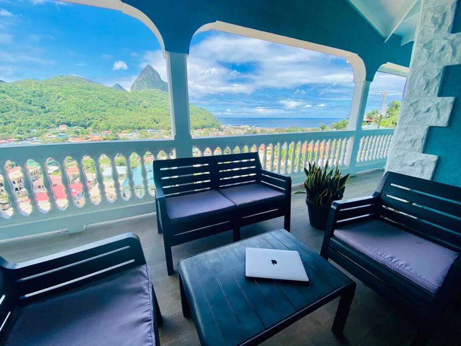 Sapphire Villa 2 - Pitons & Ocean Views + Beach