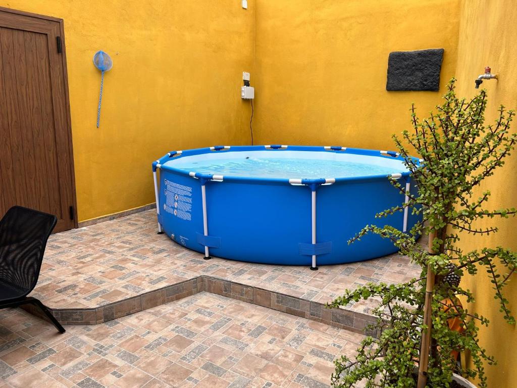 Tradicional Casa Canaria con piscina y vistas al Teide