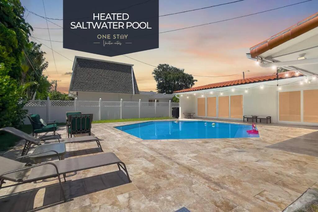 Heated Pool Miami Villa 10 min from Beach 5 Star LOCATION