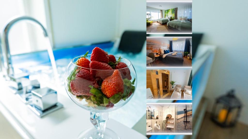THE BIG MÜNSTER für bis zu 12, Whirlpool, Sauna, zentral, Tischfußball, Balkon, Gasgrill