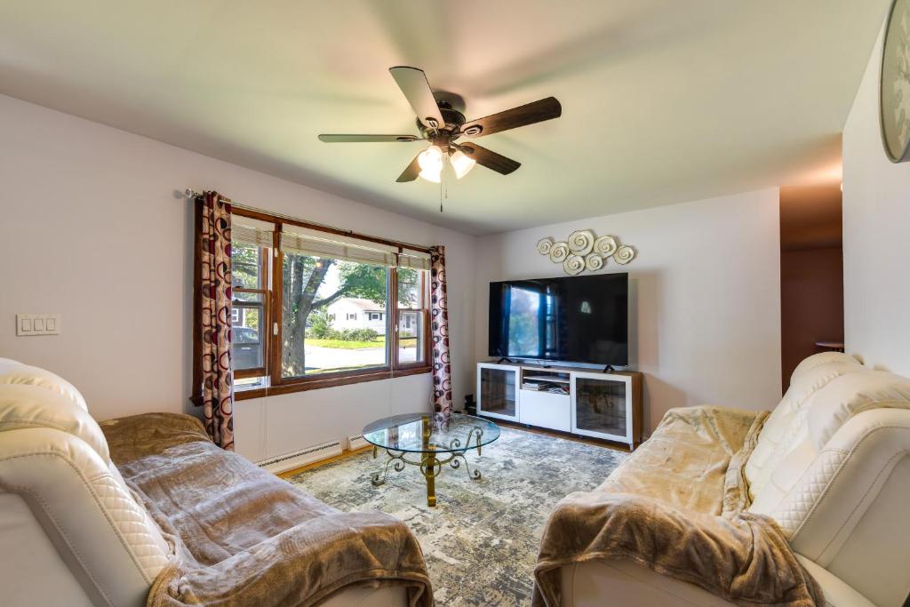 South Burlington Home with Seasonal Pool!