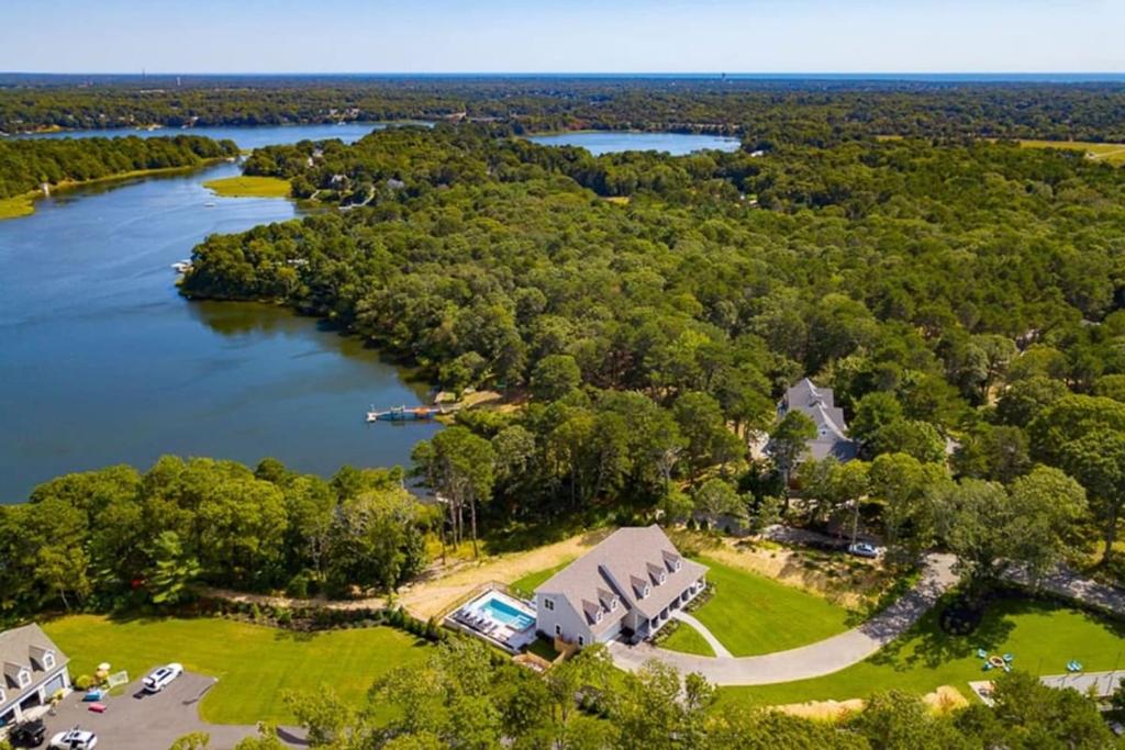 Luxury Waterfront Home w Heated Pool and Hot Tub